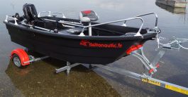Barque Spacieuse 3m20 et remorque standard ; Delta Nautic
