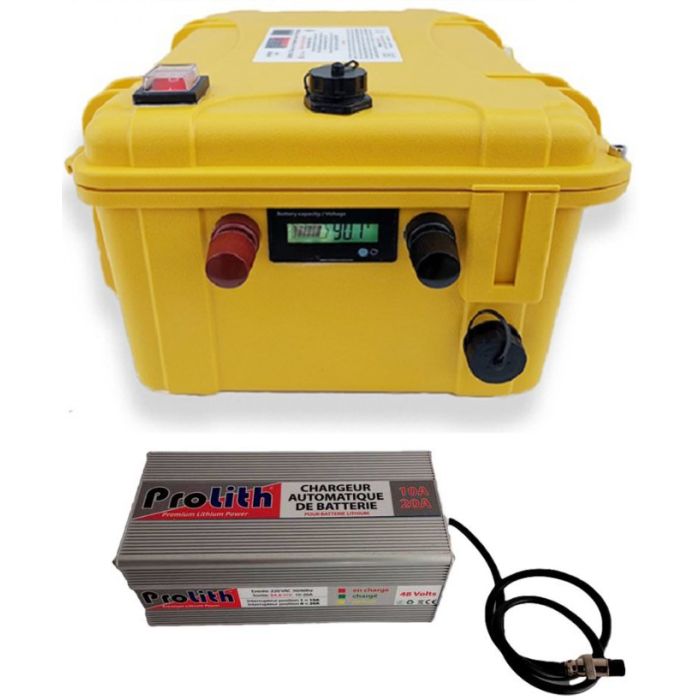 Batterie lithium 48V 60Ah - Réf. LTB48060L - Li-Tech spécialiste batterie  lithium sur-mesure