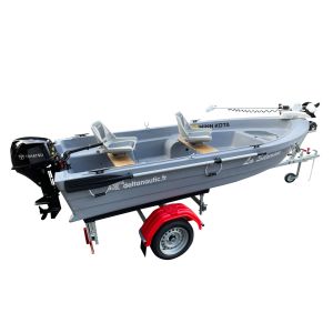 Armor 400 + remorque + accessoires - Barque De Pêche Distributeur Vente  Barque Peche