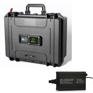 Valise Batterie Lithium BSR Eco 100Ah 24V + chargeur offert